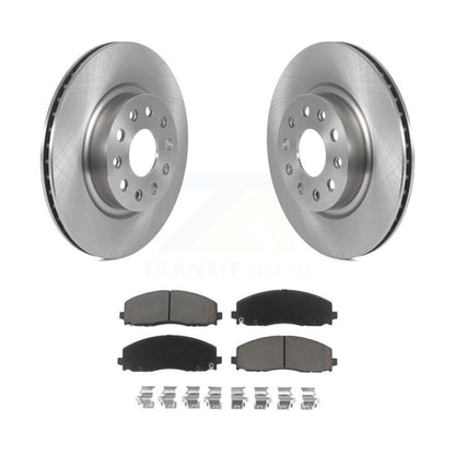 Disc Brake Rotors And Ceramic Pads Front Kit For Jeep Wrangler