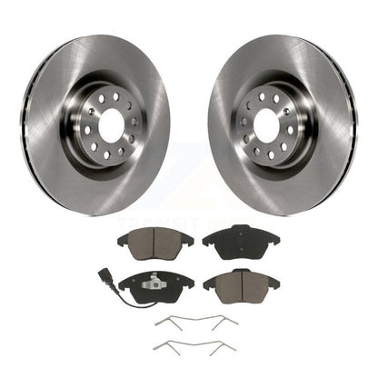 Brake Rotor And Ceramic Pad Front Kit For Volkswagen Golf CC GTI Audi A3 Quattro
