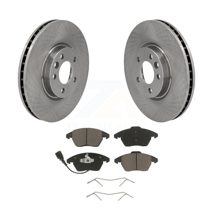 Disc Brake Rotors And Ceramic Pads Front Kit For Volkswagen CC