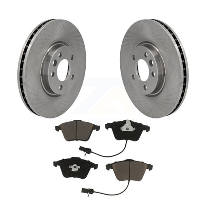 Disc Brake Rotors And Ceramic Pads Front Kit For Volkswagen CC
