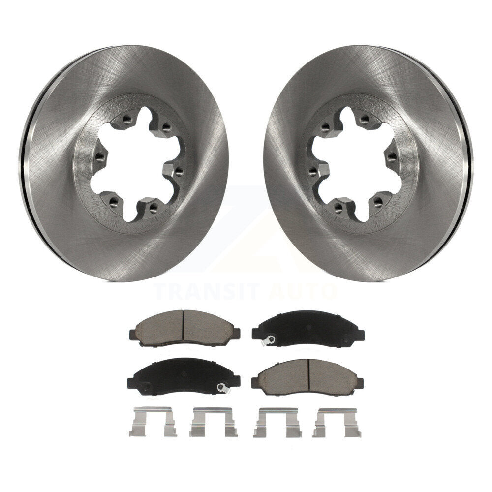 Brake Rotors Ceramic Pad Front Kit For Chevrolet Colorado GMC Canyon Isuzu i-280