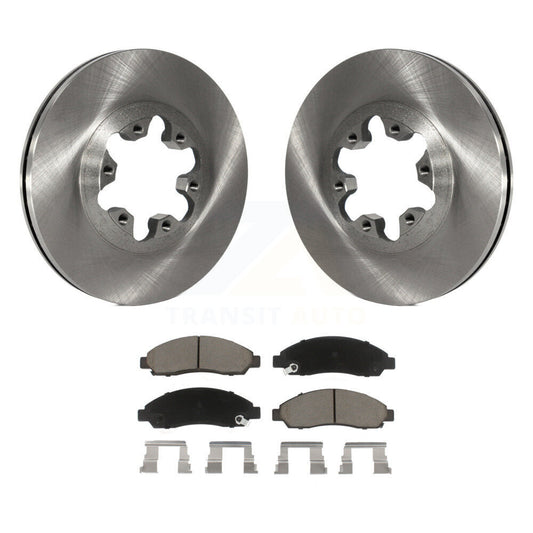 Brake Rotors Ceramic Pad Front Kit For Chevrolet Colorado GMC Canyon Isuzu i-280