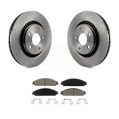 Brake Rotor Ceramic Pad Front Kit For Ford Five Hundred Freestyle Taurus X Sable