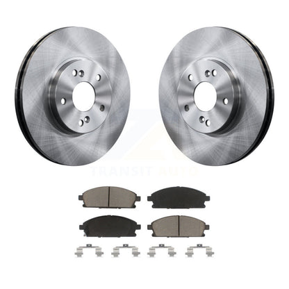 Disc Brake Rotors And Ceramic Pads Front Kit For 2003-2006 Acura MDX