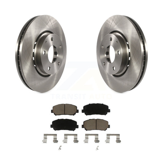 Disc Brake Rotors And Ceramic Pads Front Kit For Mazda CX-5
