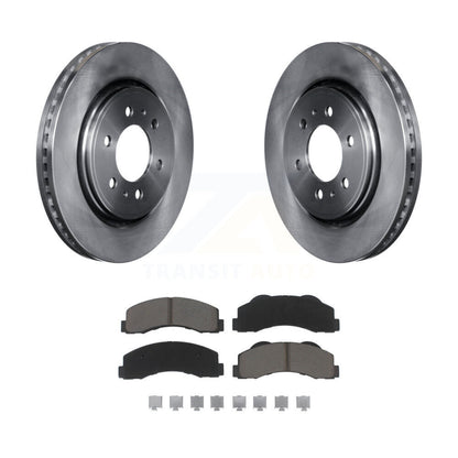Brake Rotors & Ceramic Pad Front Kit For Ford F-150 Expedition Lincoln Navigator