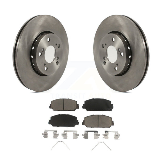 Disc Brake Rotors And Ceramic Pads Front Kit For Acura RLX