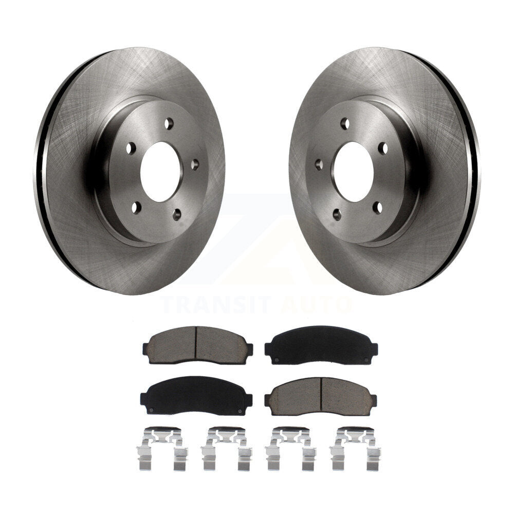 Disc Brake Rotors Ceramic Pad Front Kit For Saturn Vue Chevrolet Equinox Pontiac