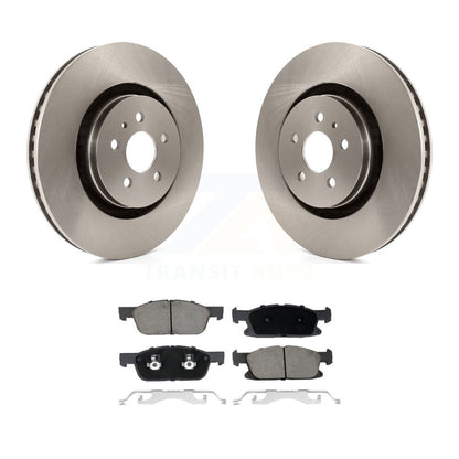 Disc Brake Rotor & Ceramic Pad Front Kit For Ford Fusion Lincoln MKZ Continental
