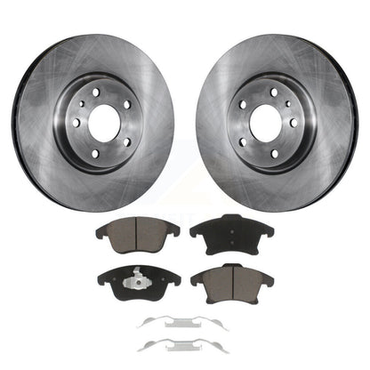 Disc Brake Rotors And Ceramic Pads Front Kit For Ford Fusion Lincoln MKZ