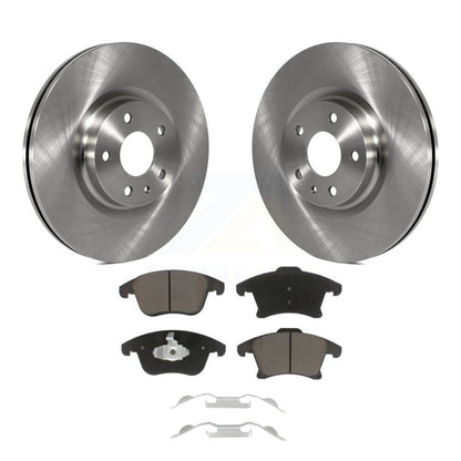 Disc Brake Rotors And Ceramic Pads Front Kit For Ford Fusion Lincoln MKZ