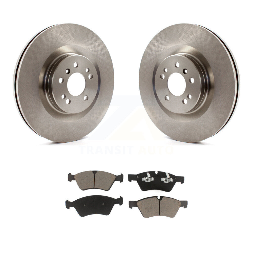 Brake Rotor Ceramic Pad Front Kit For Mercedes-Benz ML350 ML320 GL350 R350 GL320