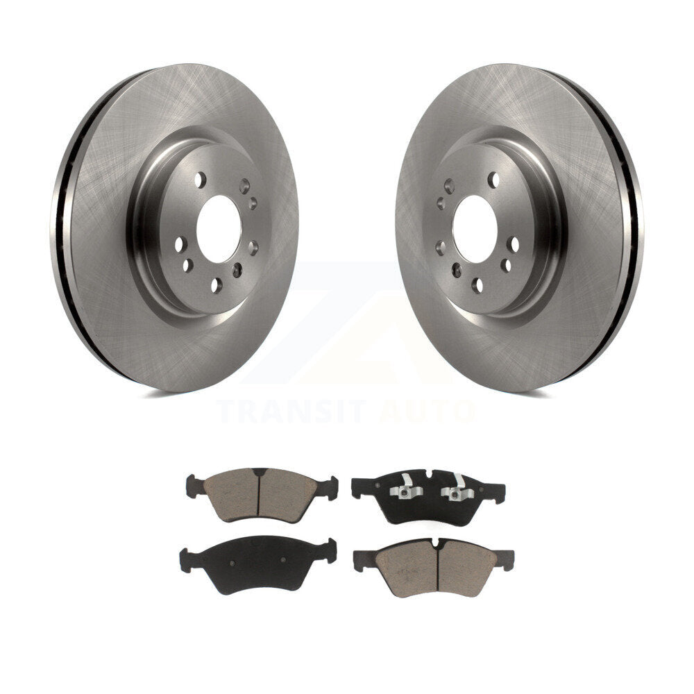 Brake Rotors Ceramic Pad Front Kit For Mercedes-Benz ML350 ML320 R350 ML500 R320