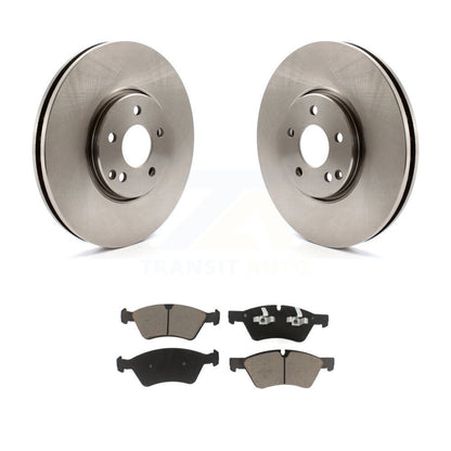 Disc Brake Rotors And Ceramic Pads Front Kit For Mercedes-Benz E550 E500 AWD