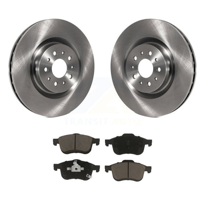 Disc Brake Rotors And Ceramic Pads Front Kit For 2015-2021 Ram ProMaster City
