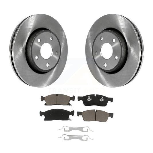 Disc Brake Rotor And Ceramic Pad Front Kit For Jeep Grand Cherokee Dodge Durango