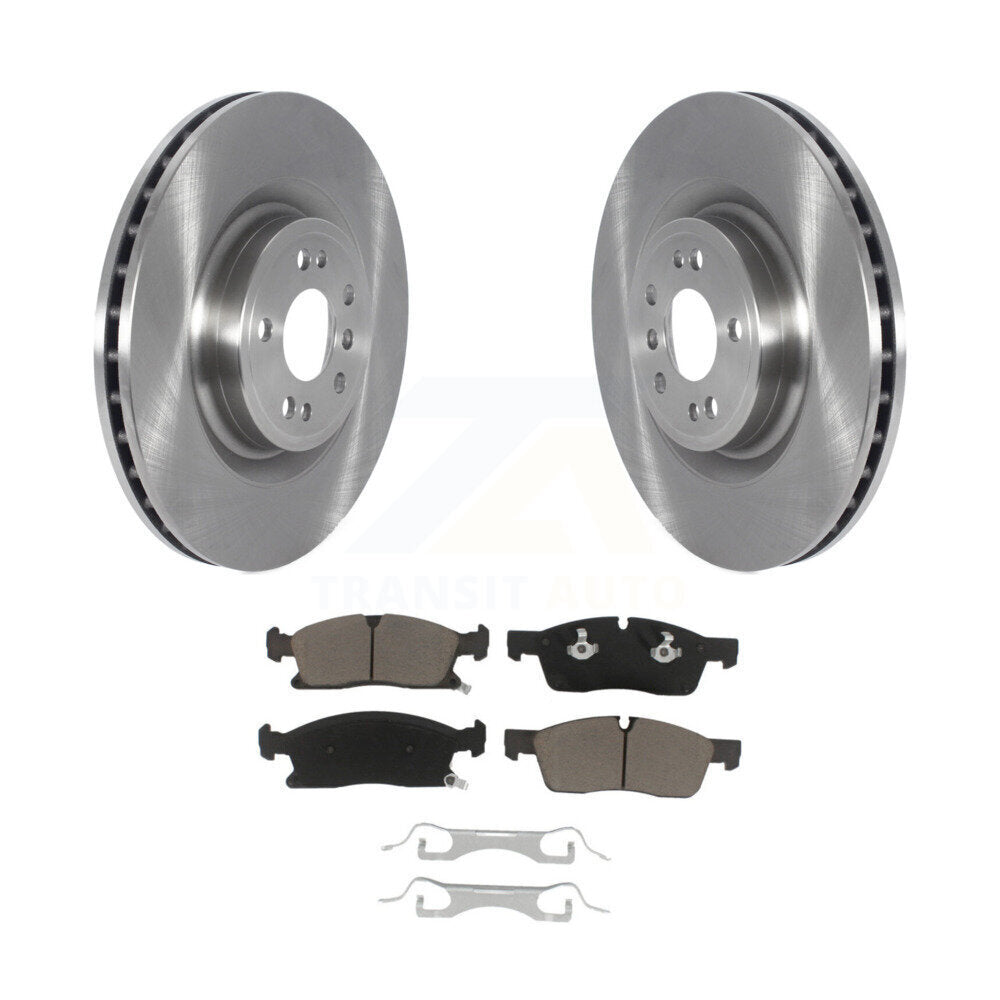 Brake Rotors & Ceramic Pad Front Kit For Mercedes-Benz GL350 GLE400 GLS450 ML400