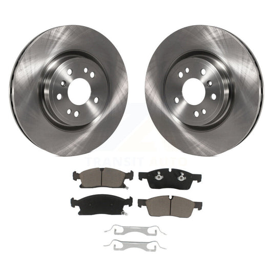Brake Rotor & Ceramic Pad Front Kit For Mercedes-Benz ML350 GLE350 ML250 GLE300d