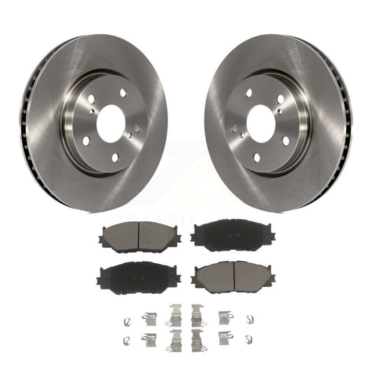 Disc Brake Rotors And Ceramic Pads Front Kit For Lexus IS250