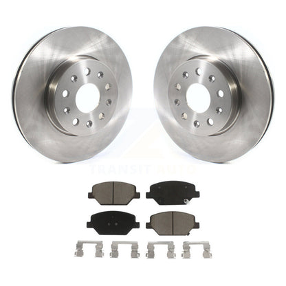 Brake Rotor & Ceramic Pad Front Kit For Chevrolet Camaro Without Brembo Calipers