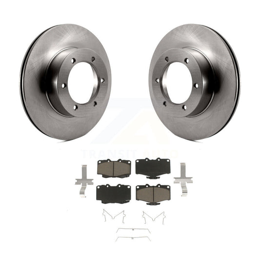 Disc Brake Rotors And Ceramic Pads Front Kit For Toyota Pickup 4Runner