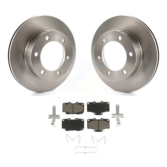 Disc Brake Rotors And Ceramic Pads Front Kit For Toyota 4Runner Tacoma