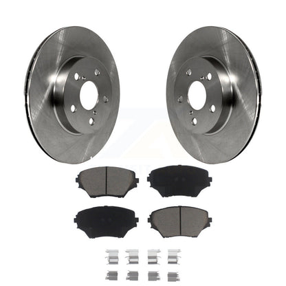 Brake Rotor And Ceramic Pad Front Kit For Toyota RAV4 BATTERY EV (EV BEV) engine