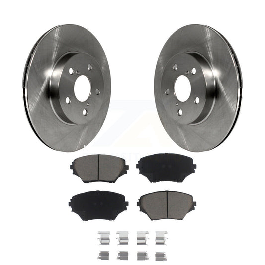 Brake Rotor And Ceramic Pad Front Kit For Toyota RAV4 BATTERY EV (EV BEV) engine