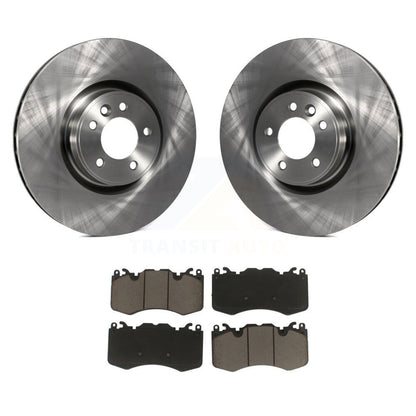 Disc Brake Rotors And Ceramic Pads Front Kit For Land Rover Range Sport