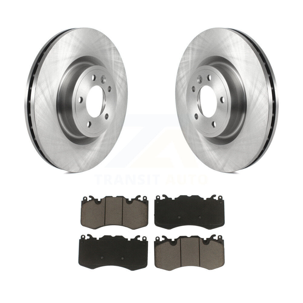 Disc Brake Rotors And Ceramic Pads Front Kit For Land Rover Range Sport