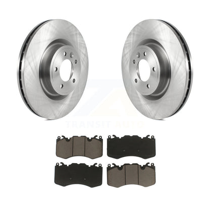 Disc Brake Rotors And Ceramic Pads Front Kit For Land Rover Range Sport