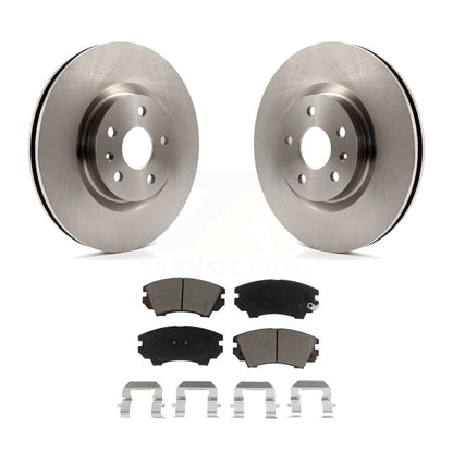 Disc Brake Rotors And Ceramic Pads Front Kit For 2011-2017 Chevrolet Caprice