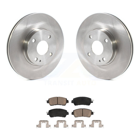 Disc Brake Rotors And Ceramic Pads Front Kit For Toyota Yaris iA Scion