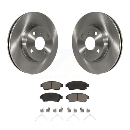 Disc Brake Rotors & Ceramic Pad Front Kit For 1993-1997 Toyota Corolla Geo Prizm