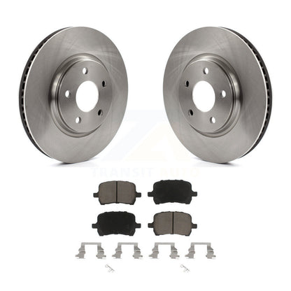 Brake Rotor Ceramic Pad Front Kit For Chevrolet Malibu Pontiac G6 Cobalt G5 Aura