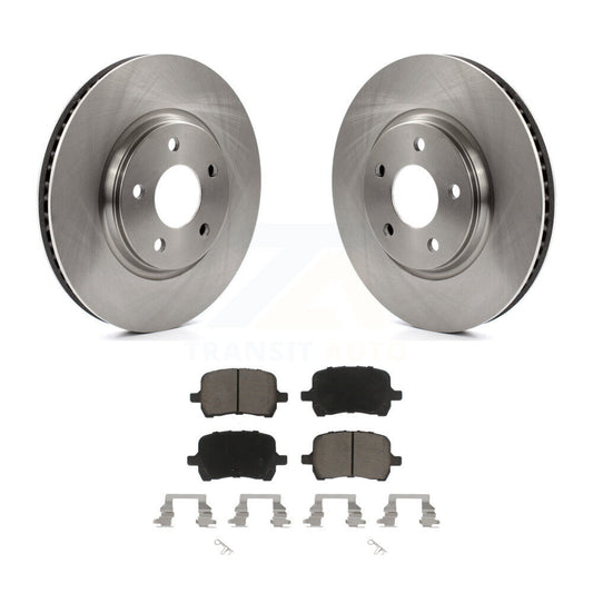 Brake Rotor Ceramic Pad Front Kit For Chevrolet Malibu Pontiac G6 Cobalt G5 Aura