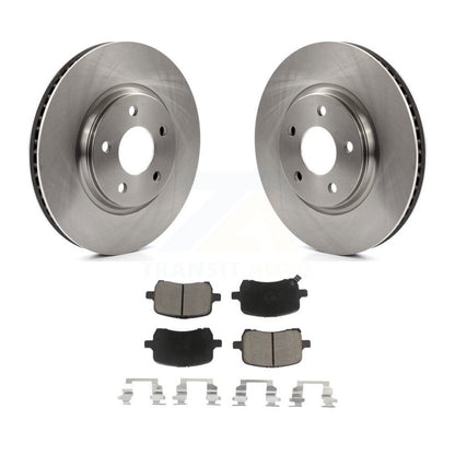 Brake Rotor Ceramic Pad Front Kit For Chevrolet Pontiac Cobalt G5 Saturn Ion HHR