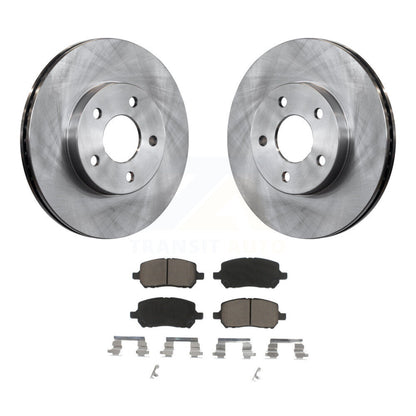 Disc Brake Rotors And Ceramic Pads Front Kit For Chevrolet Cobalt Pontiac G5