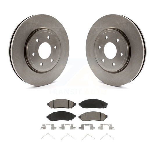 Brake Rotor & Ceramic Pad Front Kit For Nissan Frontier Pathfinder Xterra Suzuki