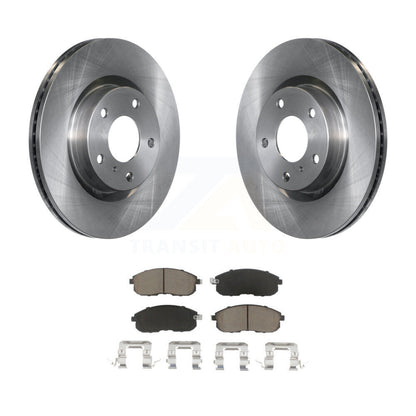 Disc Brake Rotors And Ceramic Pads Front Kit For INFINITI G35 Nissan 350Z