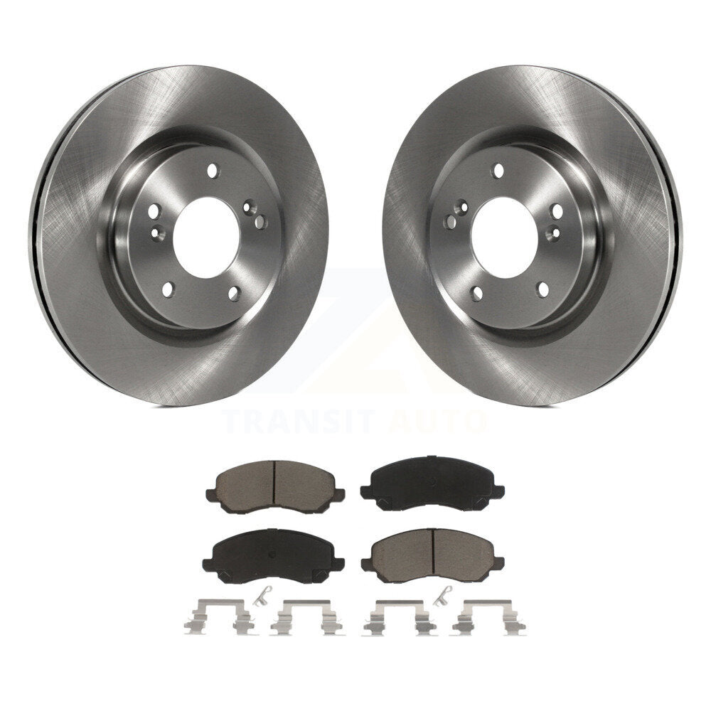 Disc Brake Rotors And Ceramic Pads Front Kit For Mitsubishi Eclipse Galant