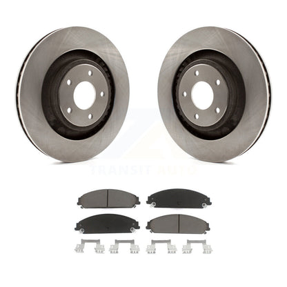 Disc Brake Rotors & Ceramic Pad Front Kit For Dodge Chrysler 200 Caliber Avenger