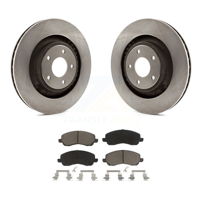 Disc Brake Rotors & Ceramic Pad Front Kit For Dodge Caliber Chrysler 200 Avenger