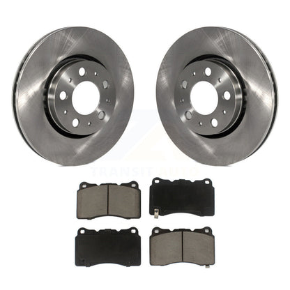 Brake Rotors Ceramic Pad Front Kit For Volvo V70 With 286mm Diameter Rotor