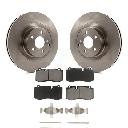 Brake Rotor & Ceramic Pad Front Kit For Mercedes-Benz S550 S450 SL550 CL550 S350