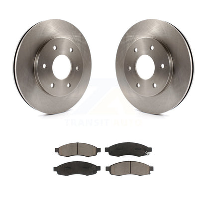 Brake Rotors & Ceramic Pad Front Kit For Nissan TITAN Pathfinder Armada INFINITI