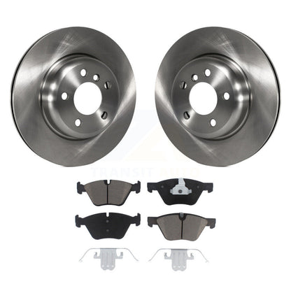 Disc Brake Rotors And Ceramic Pads Front Kit For BMW 528i xDrive
