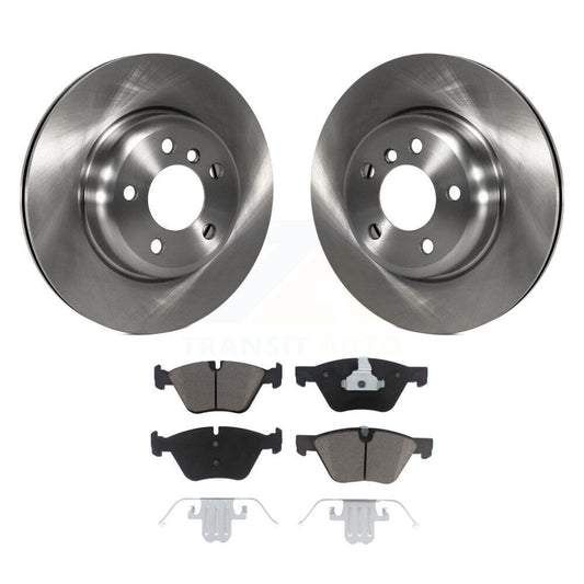Disc Brake Rotors And Ceramic Pads Front Kit For BMW 528i xDrive