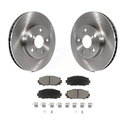 Disc Brake Rotor And Ceramic Pad Front Kit For Toyota Prius Lexus CT200h Plug-In
