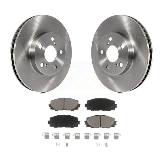Disc Brake Rotor And Ceramic Pad Front Kit For Toyota Prius Lexus CT200h Plug-In